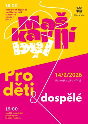 taneční zábava v maskách