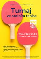 turnaj ve stolním tenise