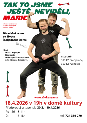 divadelní představení na scéně